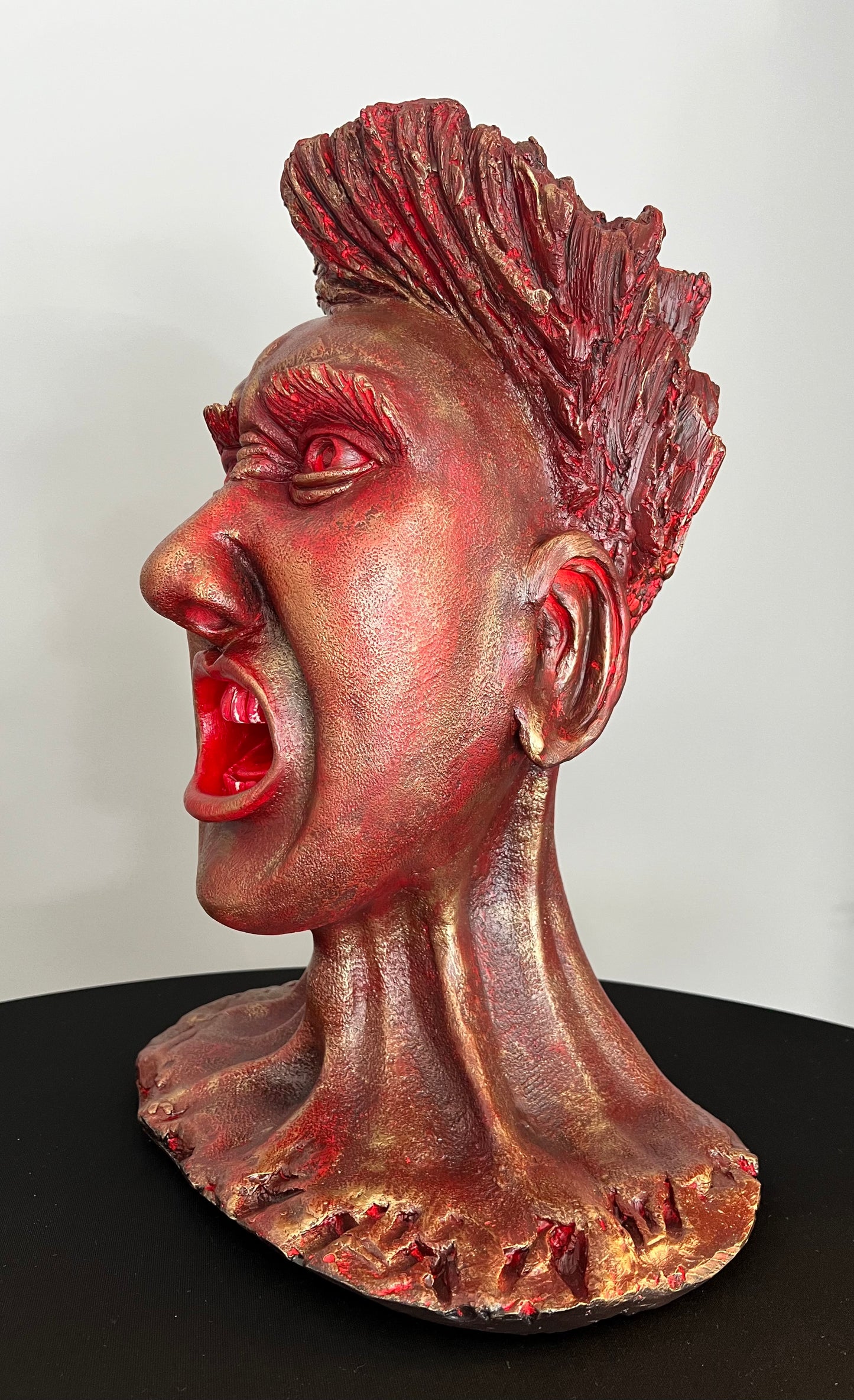 Caus - Vista completa obra abstracta - Arte contemporáneo - Claudia Parise
